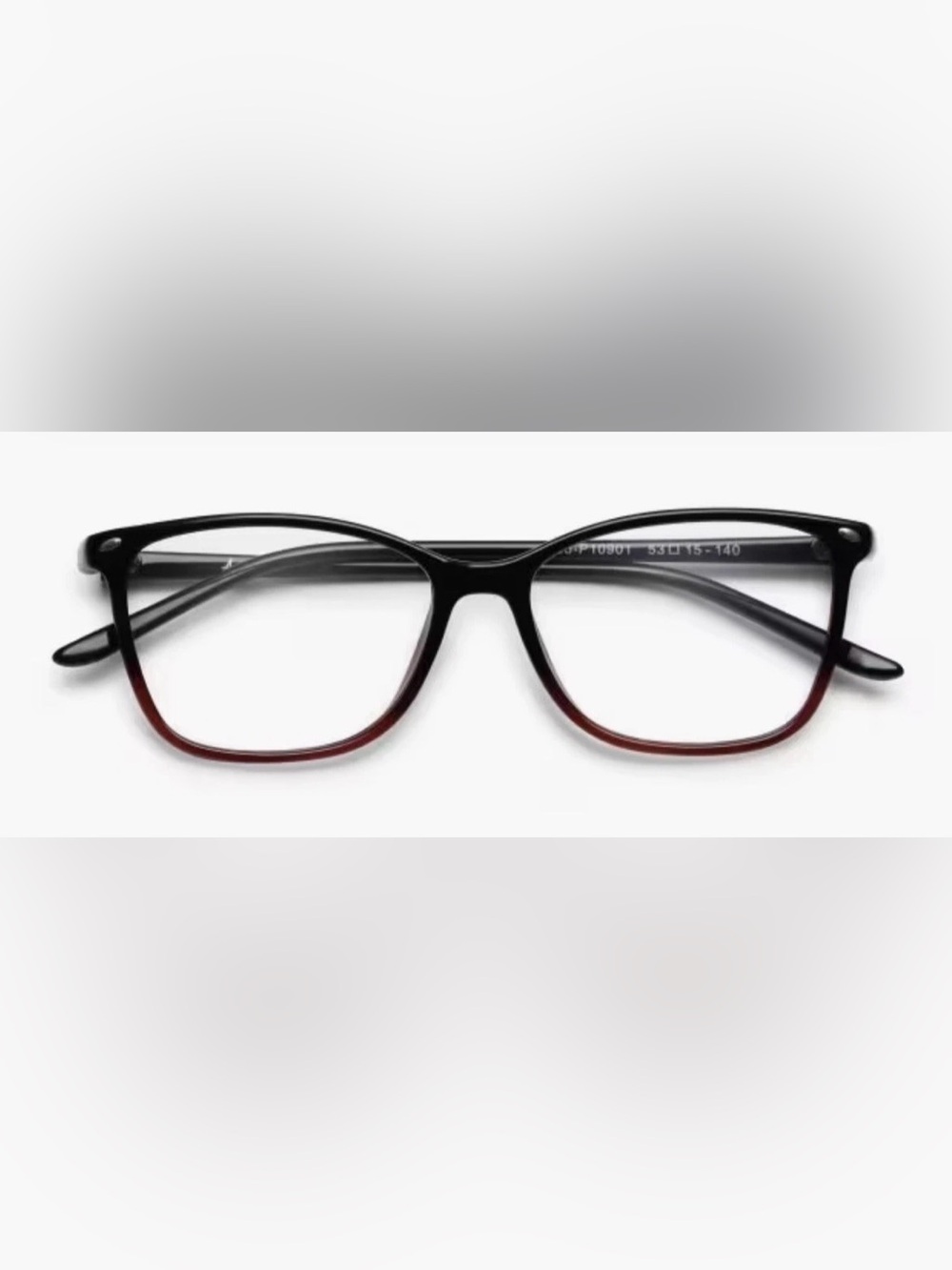 Amelia E. Nettle Eyeglasses Frames Black Purple Women Cat eye